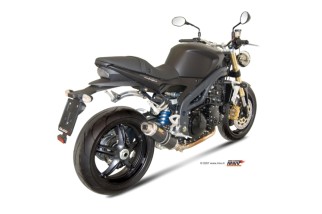 Silencieux MIVV GP carbone Triumph Speed Triple 1050