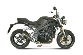 Silencieux MIVV GP carbone Triumph Speed Triple 1050