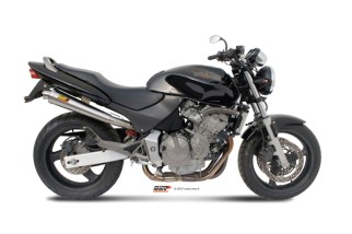 Silencieux MIVV X-Cone inox brossé Honda CB600F Hornet