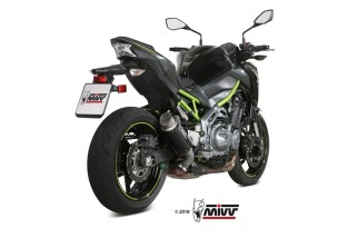 Silencieux MIVV GP-Pro carbone/casquette inox Kawasaki Z900