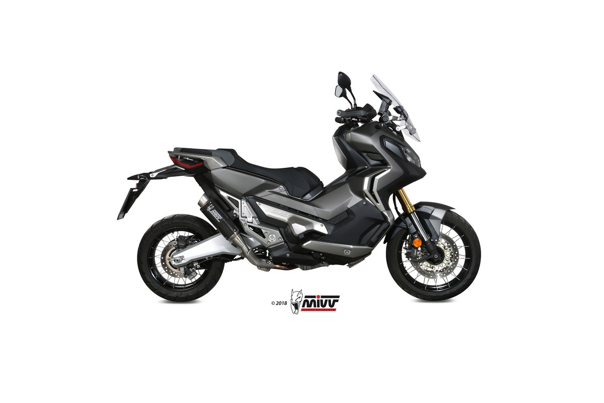 Silencieux MIVV GP Pro carbone/casquette inox Honda X-ADV 750