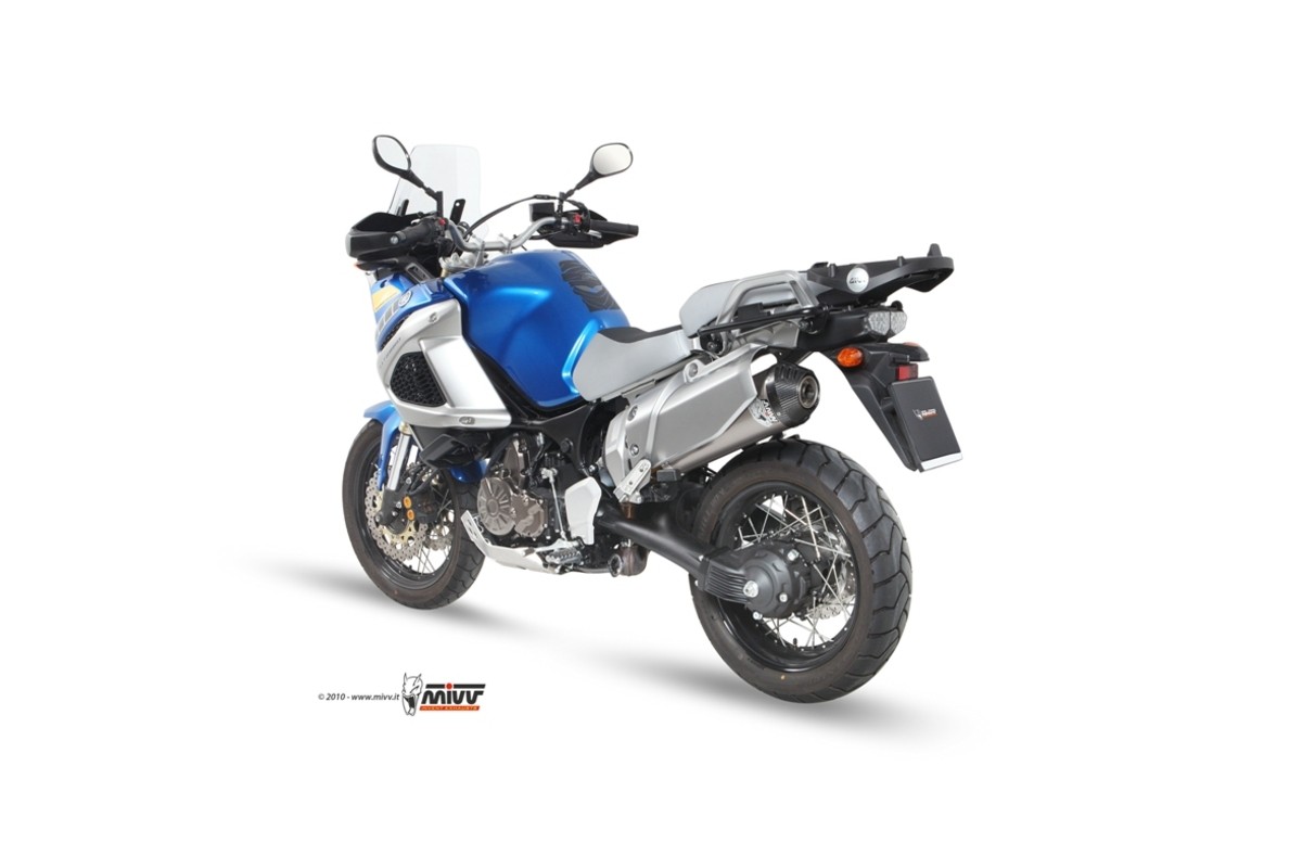 Silencieux MIVV Oval Carbon Cap titane Yamaha XT-Z 1200 Super Ténéré