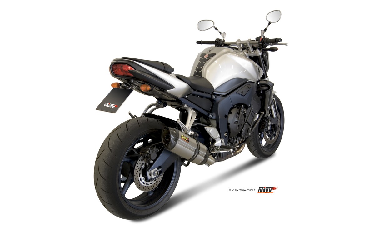 Silencieux MIVV Suono inox/casquette carbone Yamaha FZ1/FZ1 Fazer