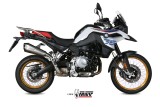 Silencieux MIVV Delta Race inox/casquette carbone BMW F850GS