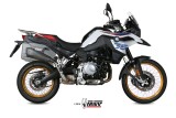 Silencieux MIVV Delta Race inox/casquette carbone BMW F850GS