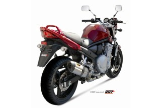 Silencieux MIVV Suono inox/casquette carbone Suzuki