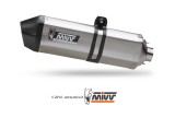 Silencieux MIVV Speed Edge inox/casquette carbone Suzuki DL1000 V-Strom