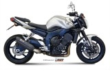 Silencieux MIVV Suono inox brossé noir/casquette carbone Yamaha FZ1/FZ1 Fazer