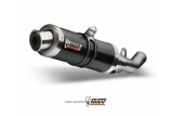 Silencieux MIVV GP inox brossé noir Kawasaki Z300