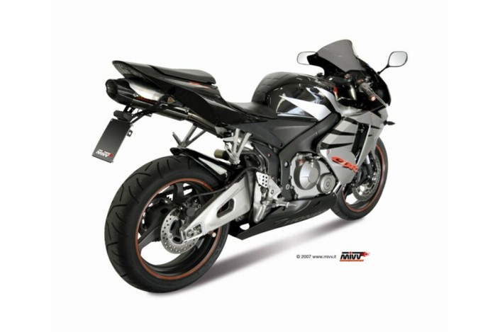 Silencieux MIVV Suono inox/casquette carbone Honda CBR600RR