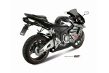 Silencieux MIVV Suono inox/casquette carbone Honda CBR600RR