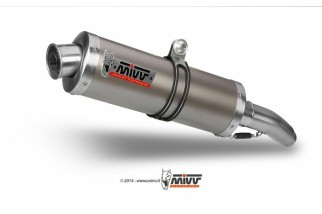 Silencieux double MIVV Oval Classic inox Yamaha TDM900