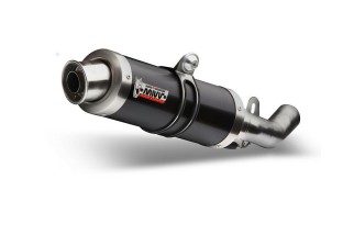 Silencieux MIVV GP inox brossé noir Kawasaki ZX-6R 636/ZX-6RR