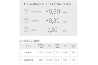 Silencieux MIVV GP inox noir casquette carbone Yamaha MT-03