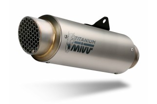 Silencieux MIVV GP Pro titane/casquette inox Honda CB500F
