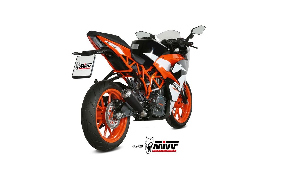 Silencieux MIVV X-M1 - Steel Black/inox KTM