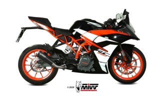 Silencieux MIVV X-M1 - Steel Black/inox KTM