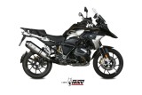 Silencieux MIVV Speed Edge inox/casquette carbone BMW R1250GS