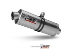 Silencieux + demi-ligne MIVV Oval Classic inox Suzuki SV650