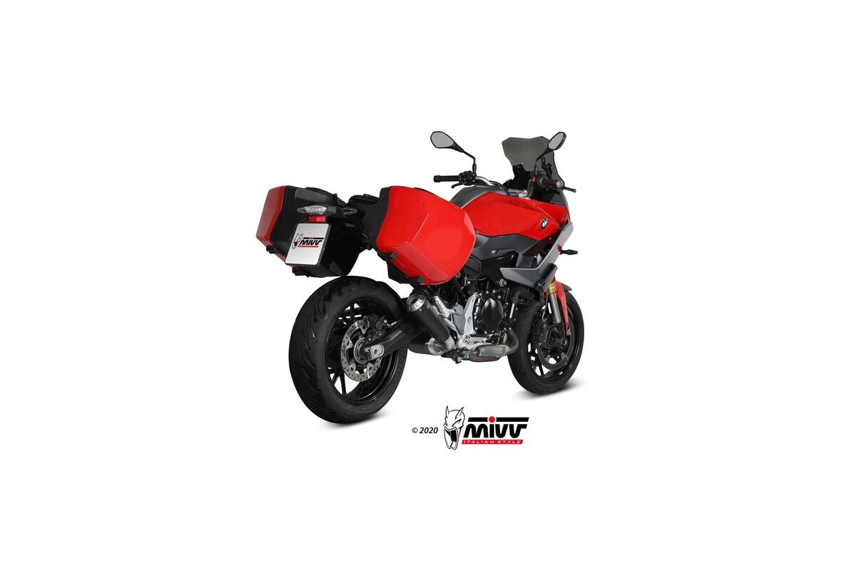 Silencieux MIVV X-M1 - Steel Black/inox BMW F900XR