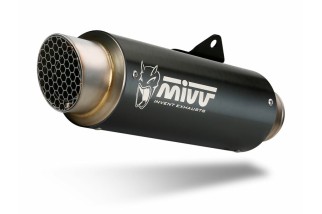 Silencieux MIVV GP Pro Steel Black/casquette inox Kawasaki Z900