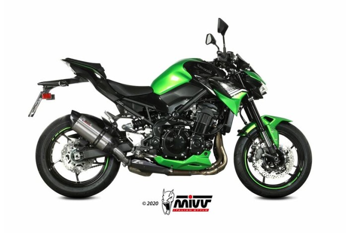 Silencieux MIVV Suono inox/casquette carbonne