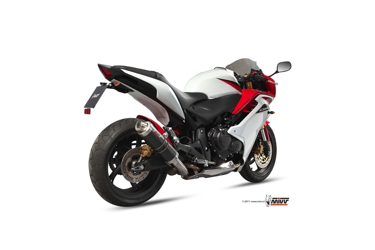 Silencieux MIVV GP carbone Honda CBR600F/CB600F Hornet