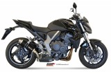 Silencieux MIVV GP inox brossé noir Honda CB1000R