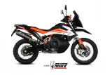 Silencieux MIVV Oval carbone/casquette carbone KTM 790 Adventure