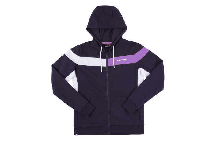 Sweat Capuche Zippe RACING FEMME | Kenny - Achat en ligne