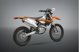 Silencieux YOSHIMURA RS-4 Signature Series aluminium/casquette carbone KTM/Husqvarna