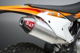 Silencieux YOSHIMURA RS-4 Signature Series aluminium/casquette carbone KTM/Husqvarna