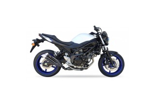 Silencieux IXIL Dual Hyperlow L3XB inox noir / alu - Suzuki SV650S - XS8333XB